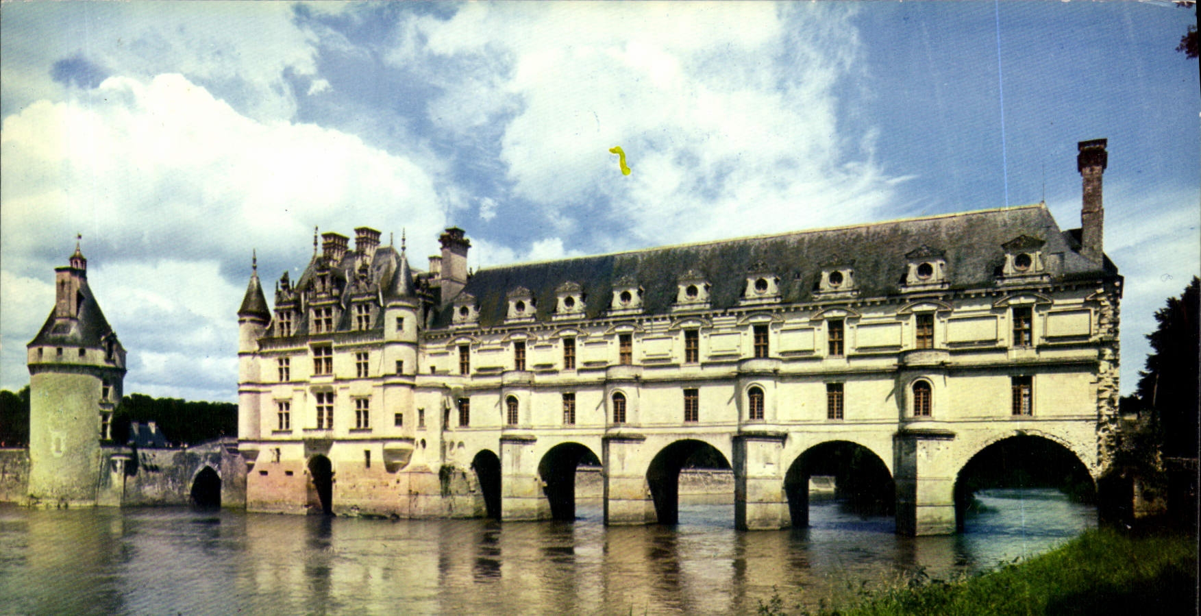CPM Le Val de Loire Chateau de Chenonceau Indre et Loire Facade Ouest 