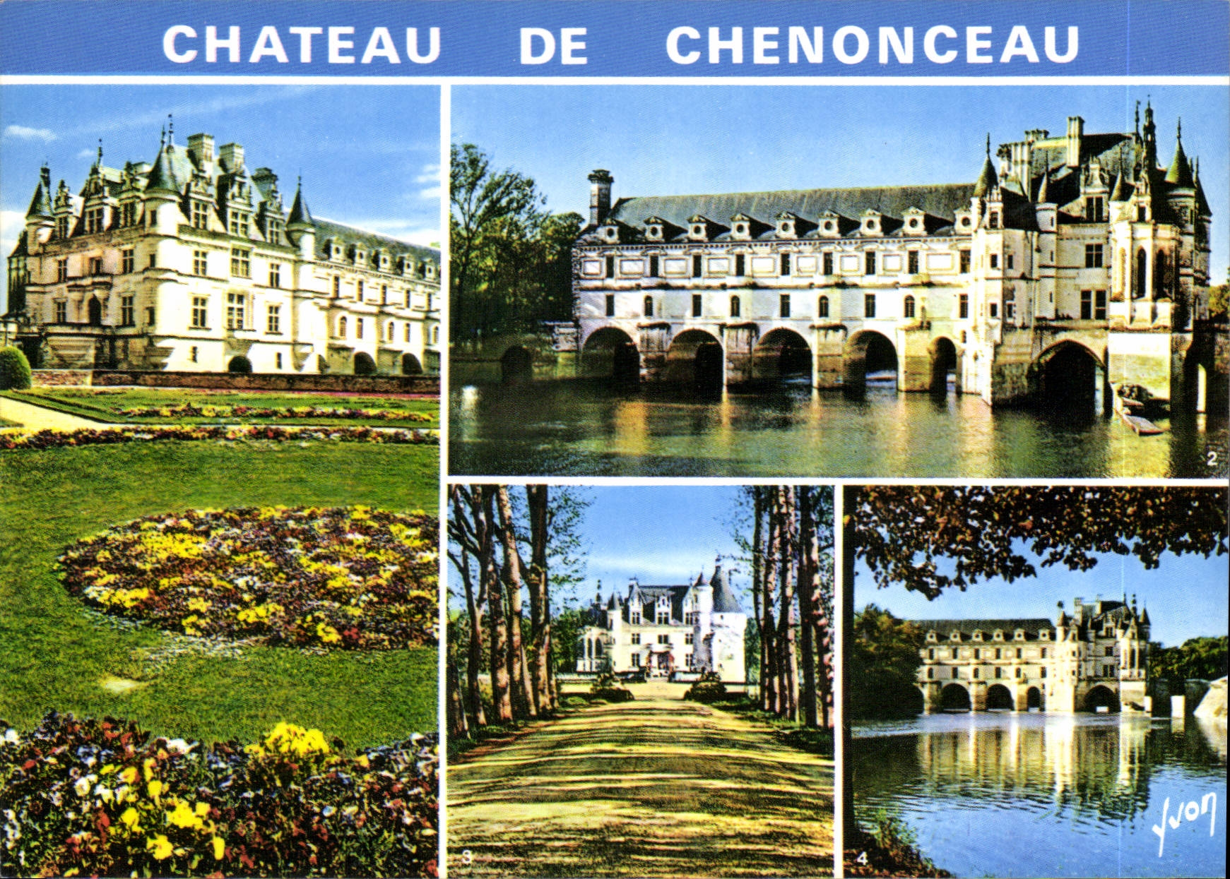 CPM Val de Loire Chateau de Chenonceau Indre et Loire 