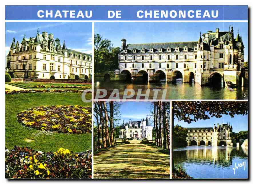 CPM Val de Loire Chateau de Chenonceau Indre et Loire 