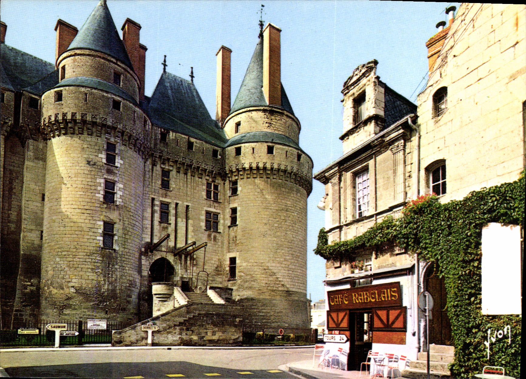 CPM Val de Loire Langeais Indre et Loire le Chateau 