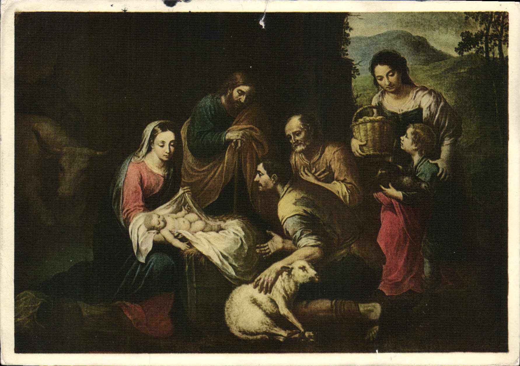 CPM Nasgita di Gesu Murillo Galleria Vaticano Roma 