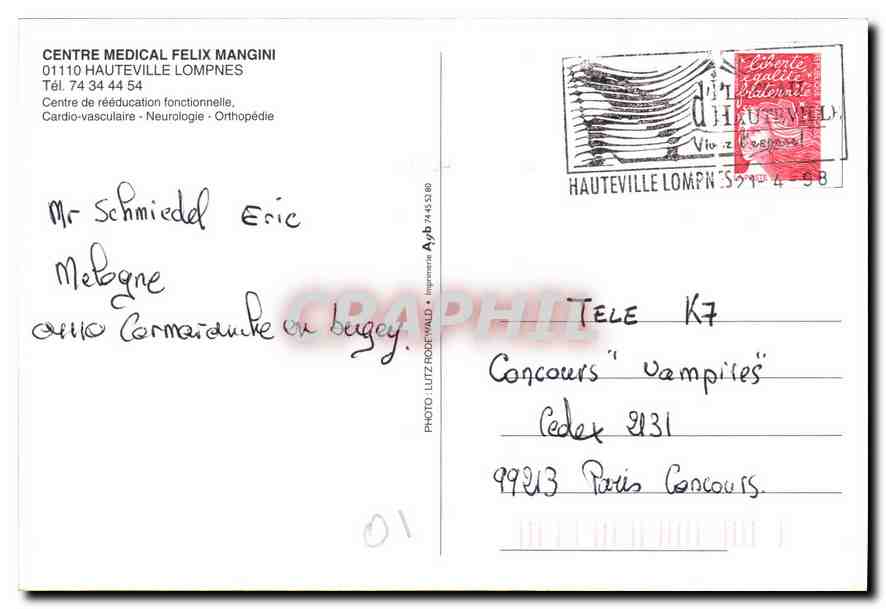 Centre Médical Felix Mangini — Hauteville-lompnes — Photo Lutz Rodewald — Reverso