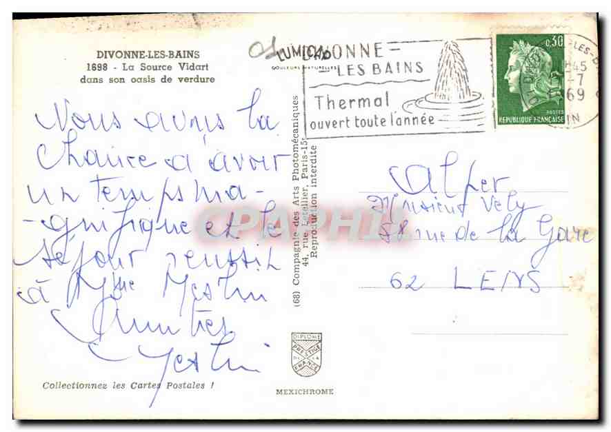 Divonne-les-Bains — La Source Vidart — IRIS — Reverso