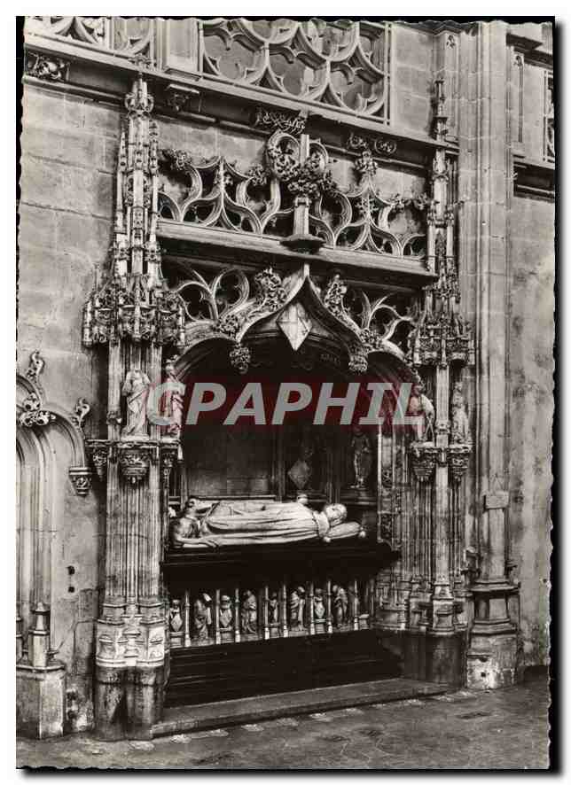 CPM Eglise de Brou Ain Tombeau de Marguerite de Bourbon 