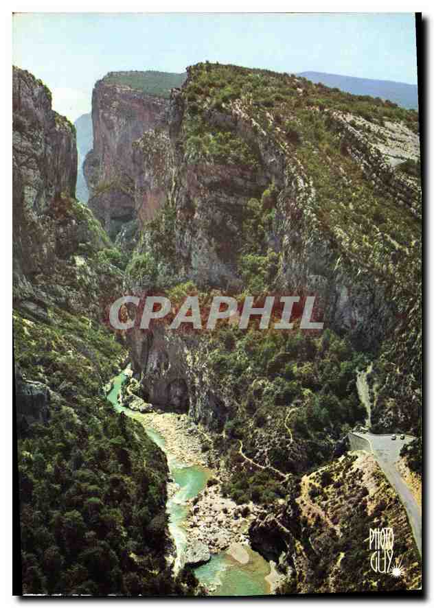 CPM Paysages de France haute Provence Gorges du Verdon un des Sites les plus Grandioses du Monde Ent