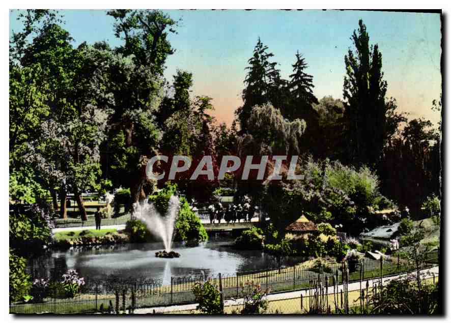 CPM Vichy Dans les Grande Parcs le Bassin des Cygnes 