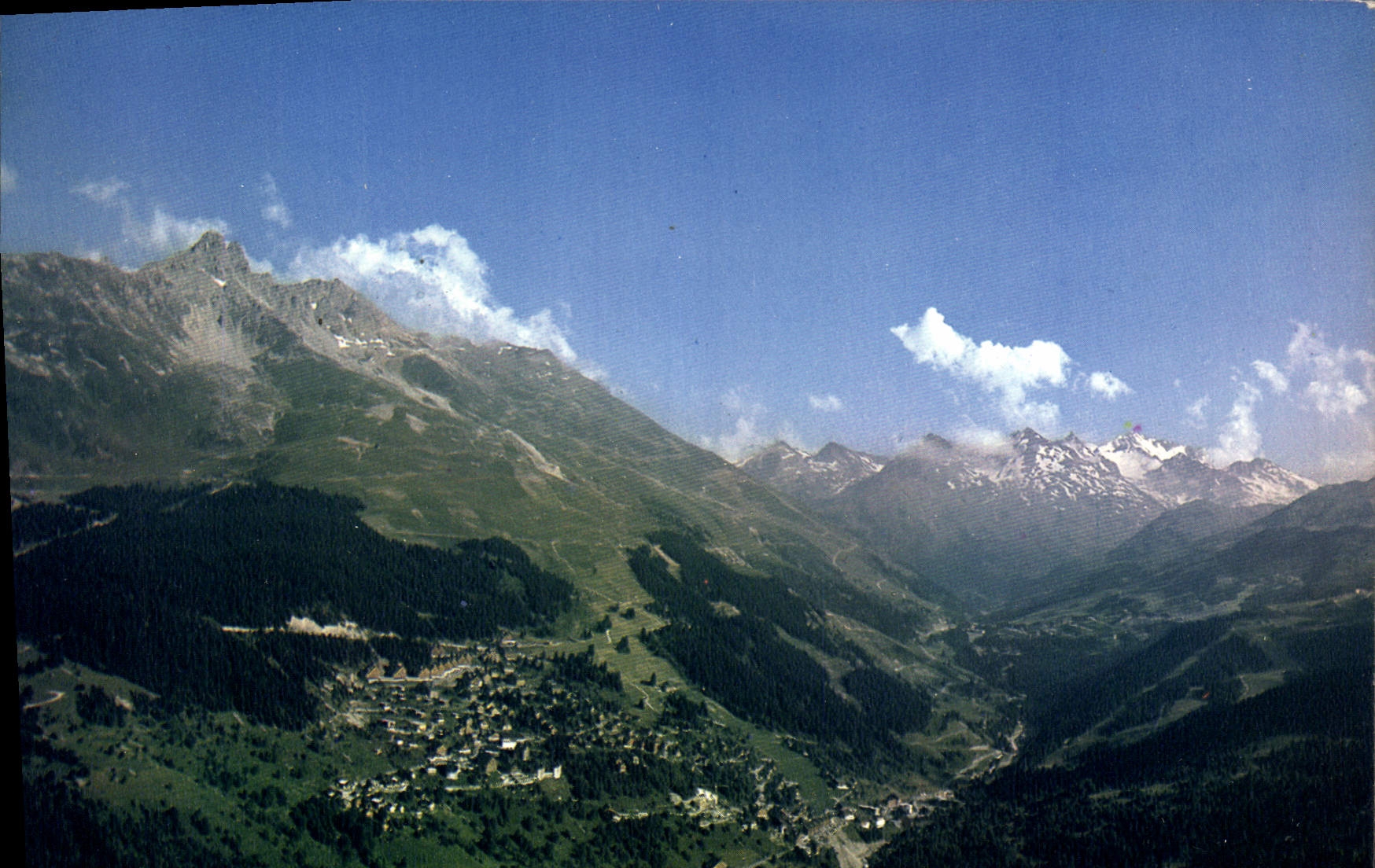 CPM Meribel Savoie vue generale de la Station et Meribel Mottaret dent de Burgin et Mont Vallon 