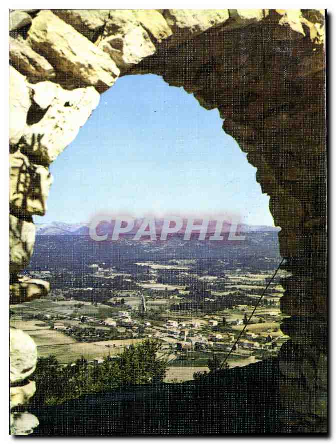 CPM La Castellet Village Medieval Trou de la Dame 