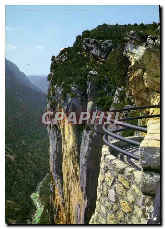 CPM Les Gorges du Verdun Var Alpes de Haute Provence un des sites les plus Grandioses du Monde ici l