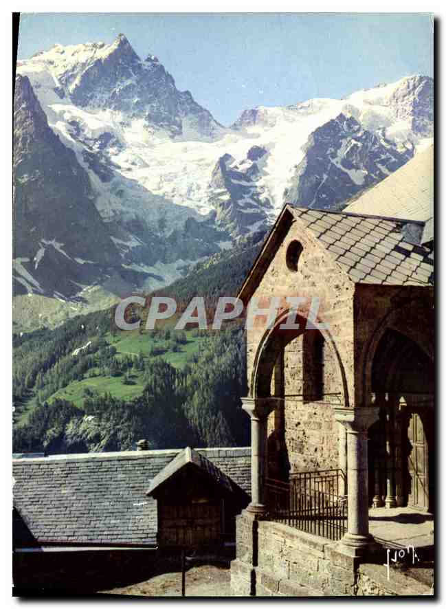 CPM La Meije vue du village des terrasses Hautes Alpes 