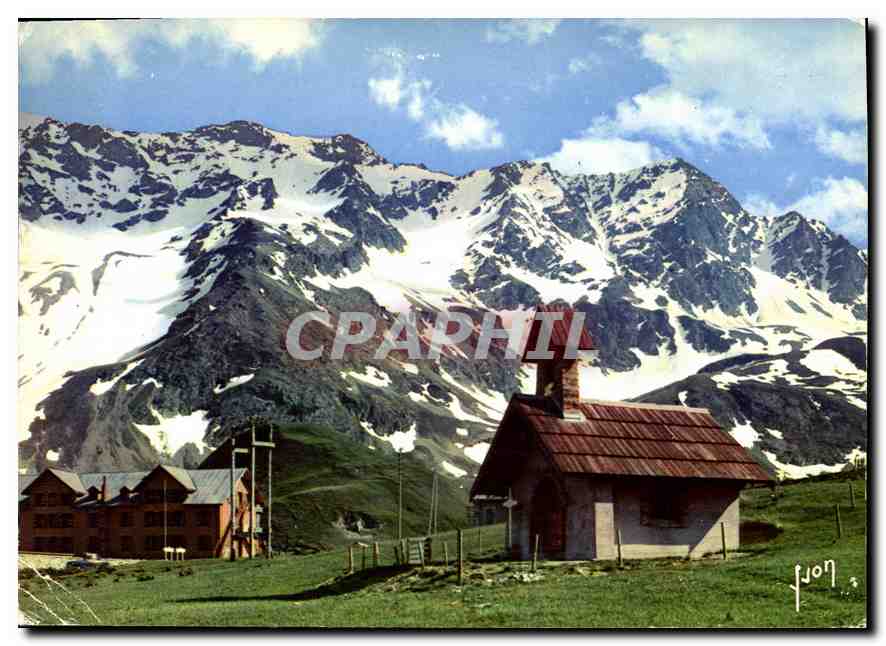 CPM Col du Lautaret les Pics de neige 