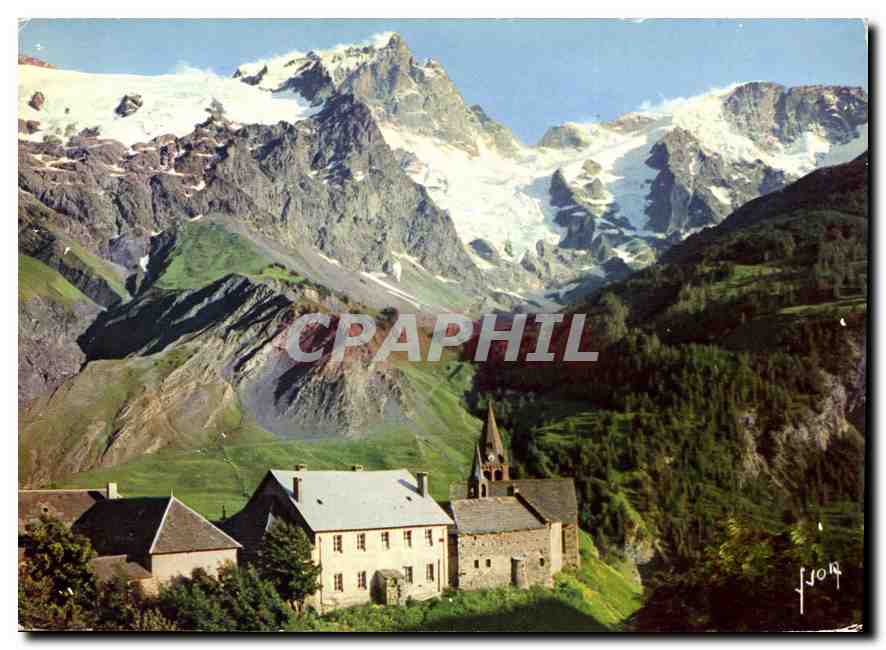 Village de La Grave — au pied du Mont Meije (3983 m) — Éditions d'Art YVON