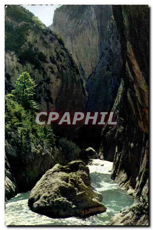 CPM Gorges du Verdon B Alpes L'Entree sous le Point Sublime 