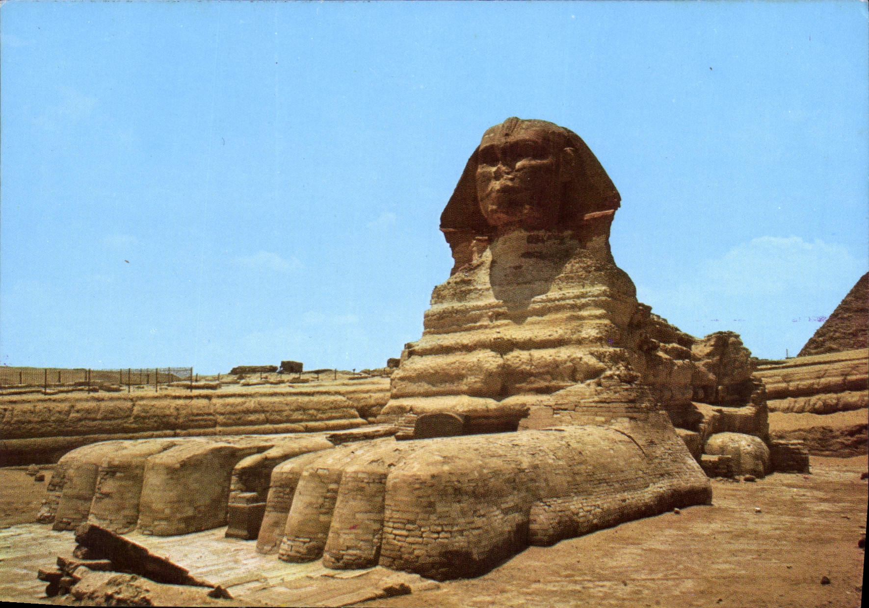 La Grande Sphinx de Gizeh — Égypte — Éditeur CPAPHIL, n° 0371