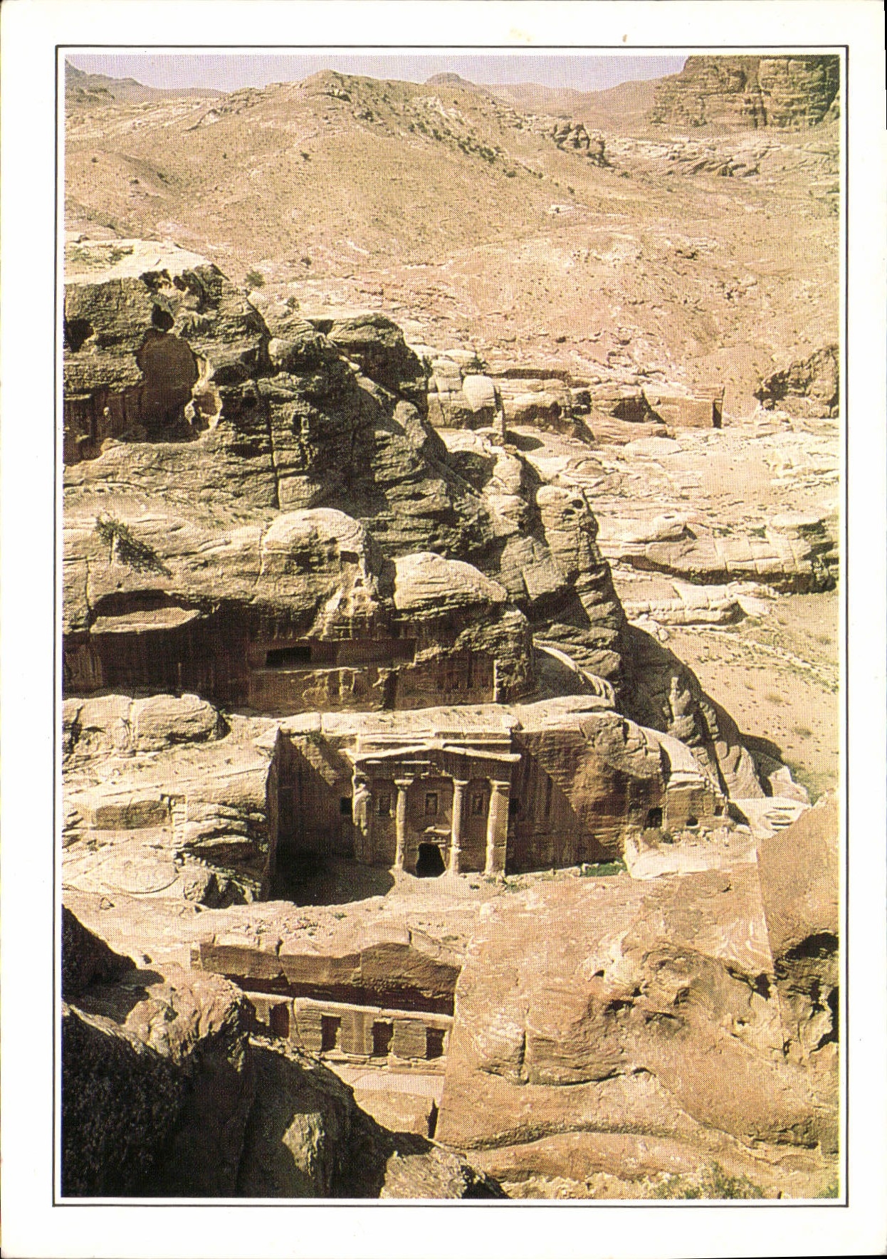 Pétra — ville morte rongée par le temps — Station Thermale, Jordanie