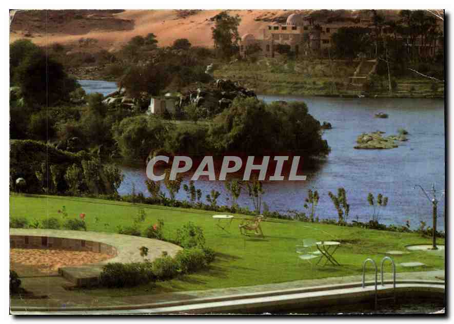 Vue du Nil à Assouan — Égypte — éditeur inconnu