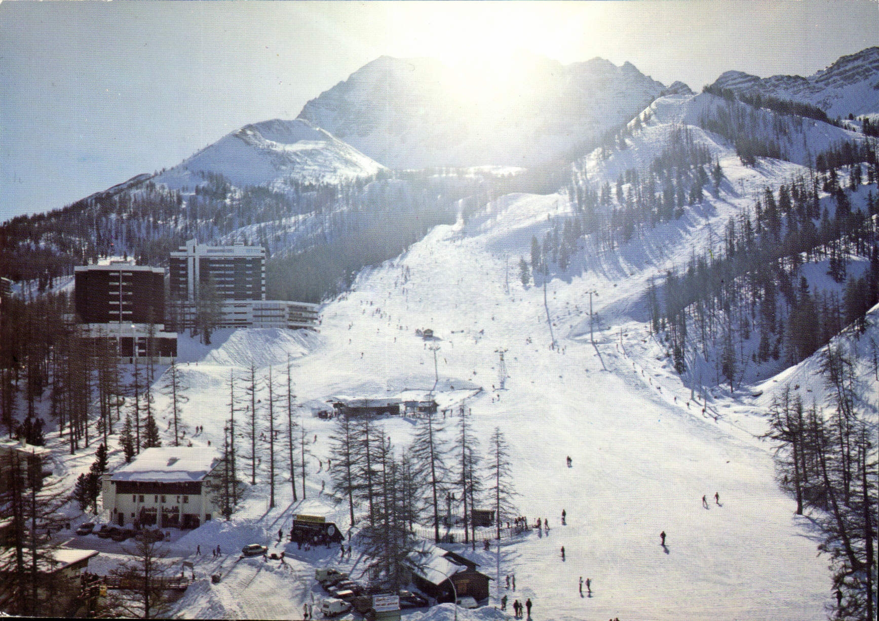 Vars Les Claux — Station des pistes de l'Ubac et des Escondus — Éditeur : EDY