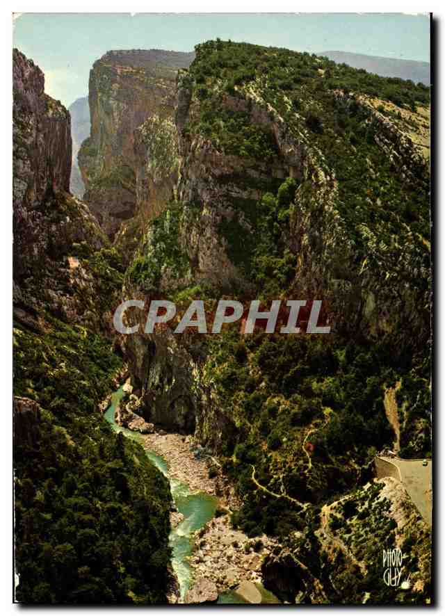 CPM Les Gorges du Verdon Var Alpes de Haute Provence un des sites les plus grandioses du monde ici l