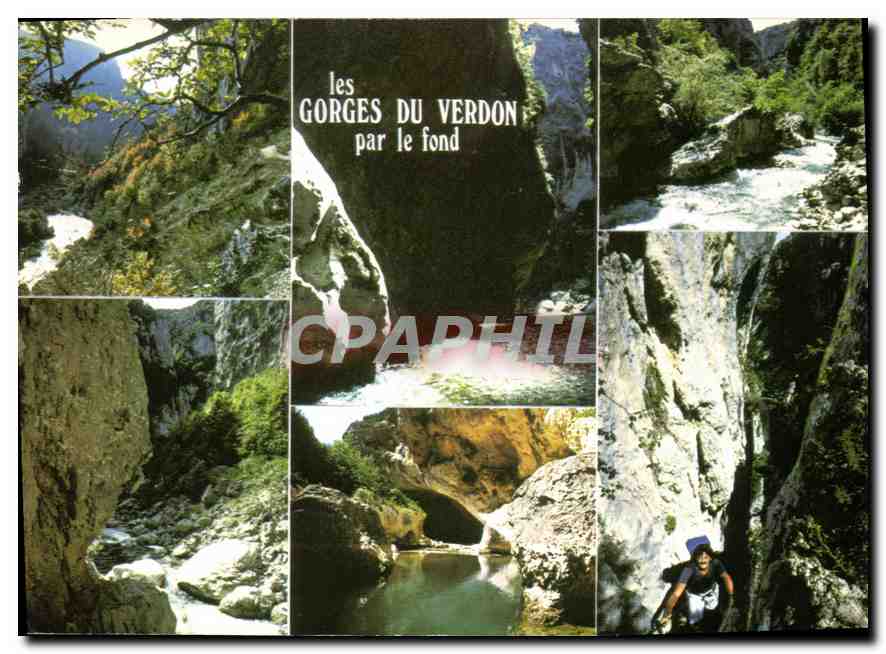 CPM Les Gorges du Verdon Var Alpes de Haute Provence un des sites les plus grandioses du monde ici p