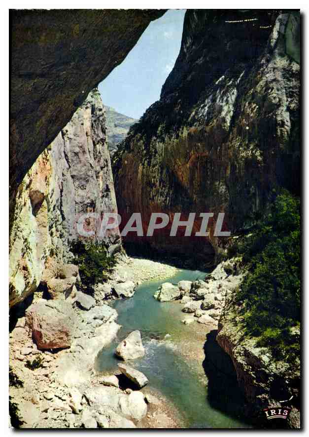 CPM Gorges du Verdon Le Couloir de Samson du de la Baume aux Pigeons 