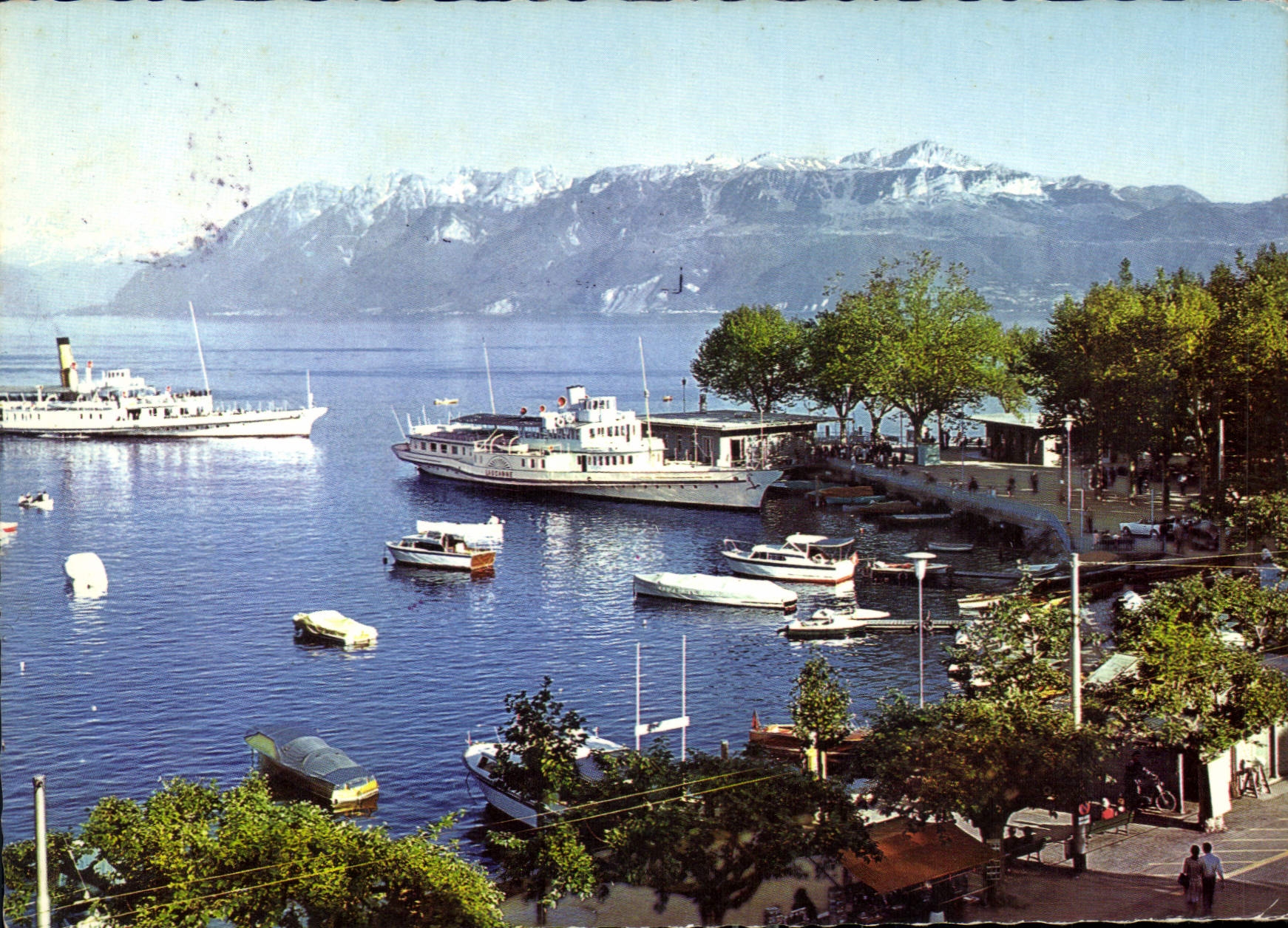 CPM Lausanne Ouchy le Lac Leman et le Grammont 