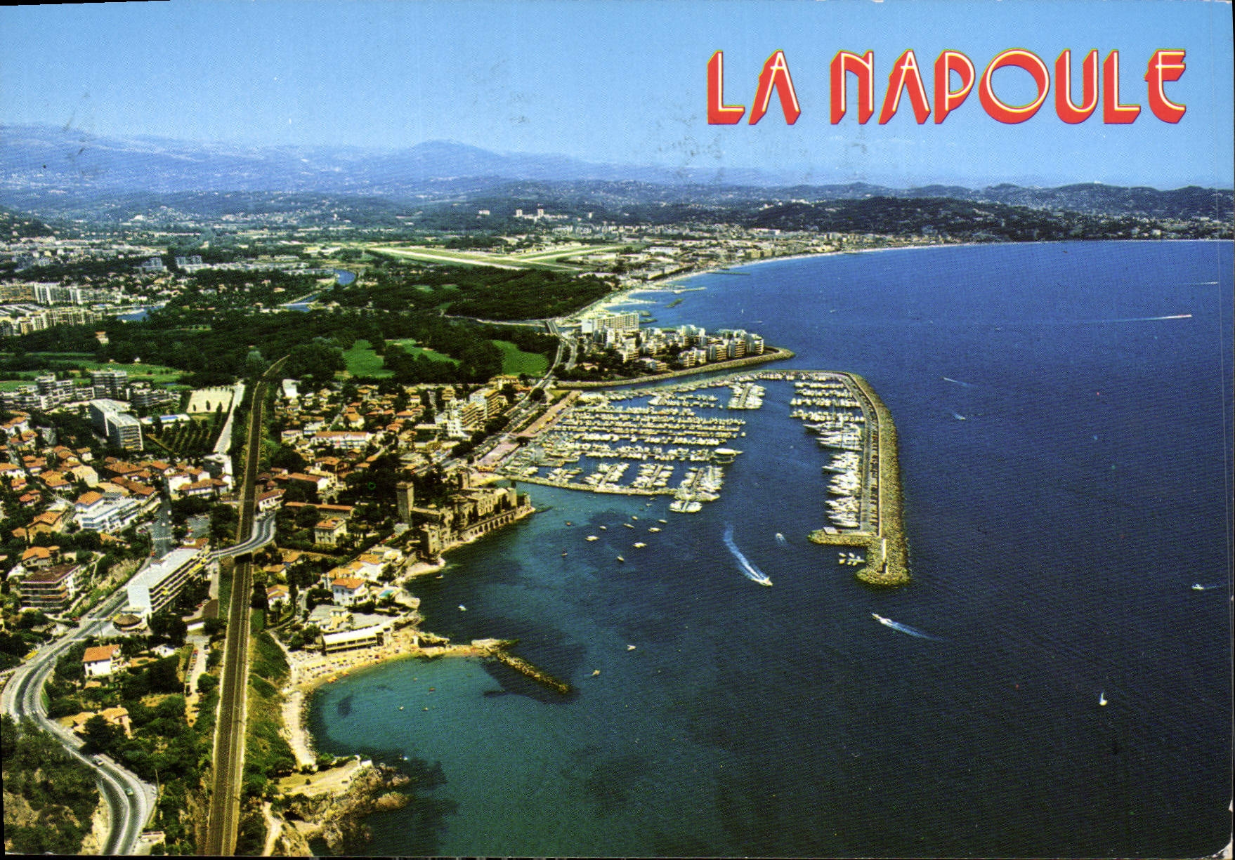 La Napoule — Vue aérienne — Editions AZUR AZUR