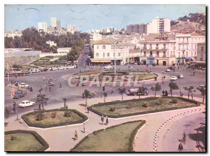 CPM Couleurs et lumieres d'Algerie Annaba Rond point Ancene Ennouri 