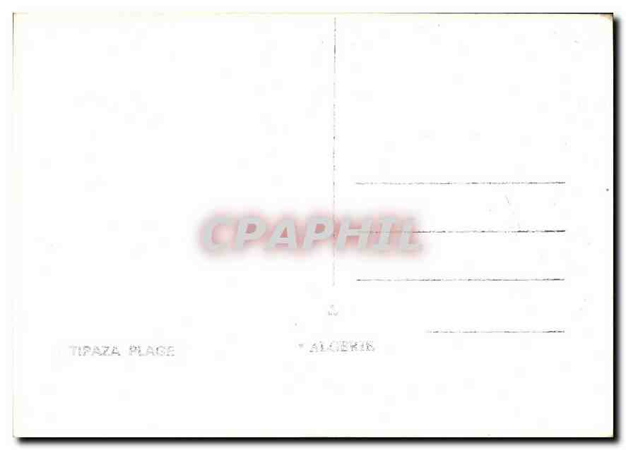 CPM Tipaza Plage  — Verso