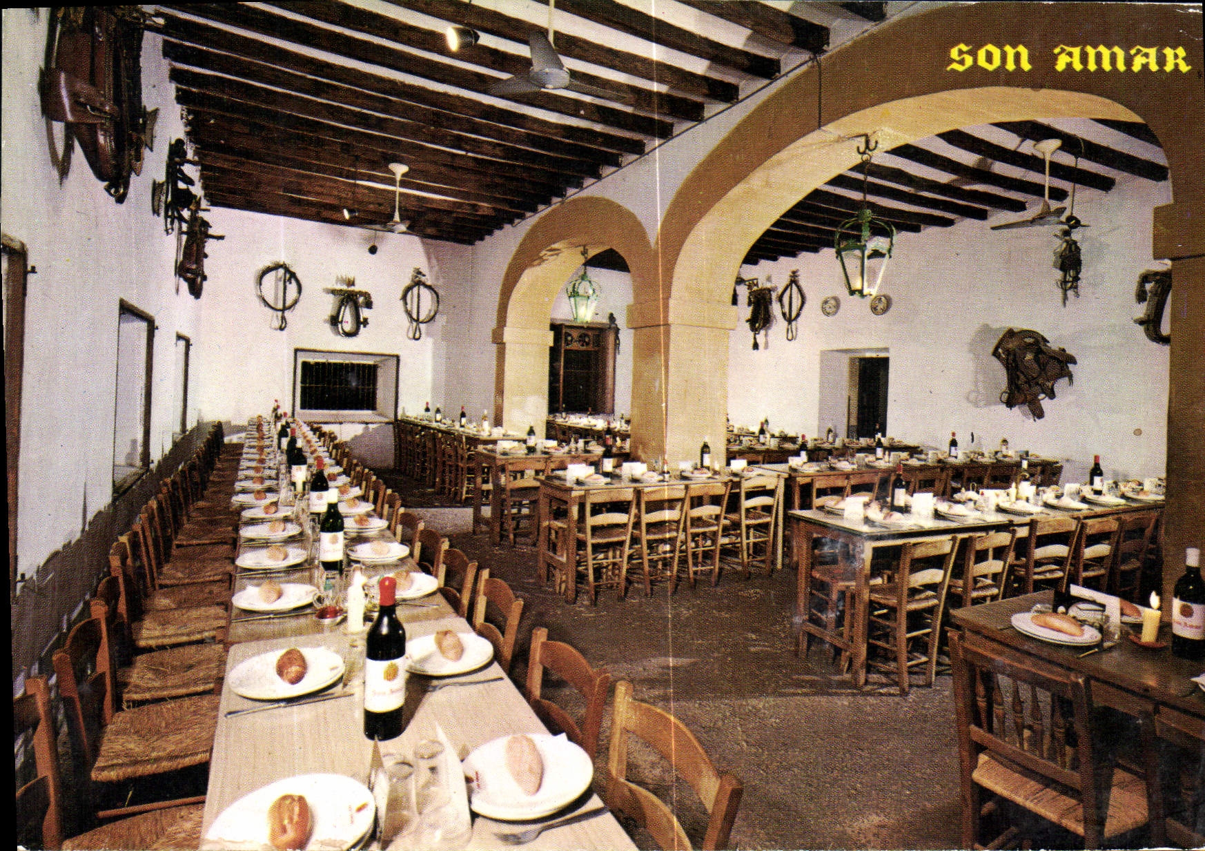 CPM Predio Son Amar Barbecue View of the dining room number one 