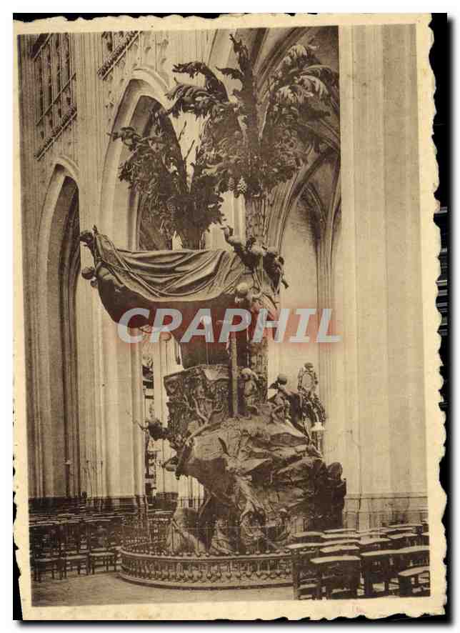 Église Saint-Pierre — Chaire de Vérité — Éditeur Em. Thill, Bruxelles