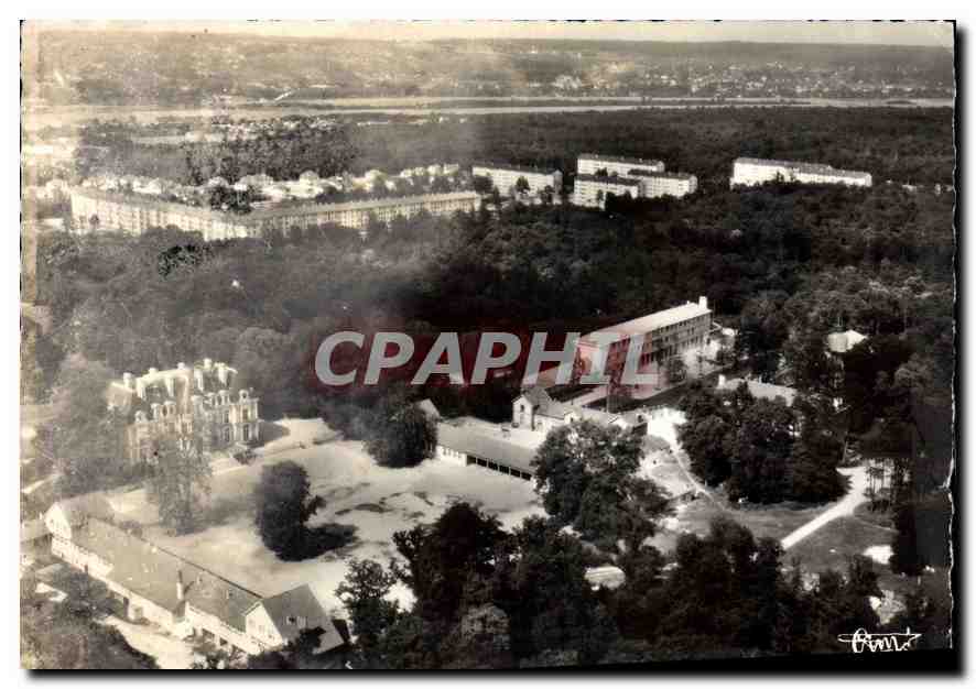 CPM Les Mureaux S et O Cite de Becheville et le Chateau 