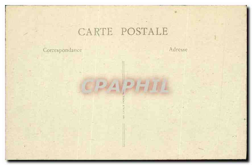 CPA Lyon L'Hotel de Ville  — Verso
