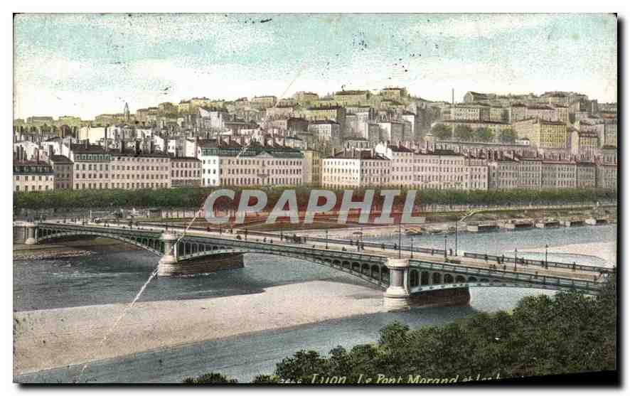 CPA Lyon le Port Morand et le hauteurs de St Clair