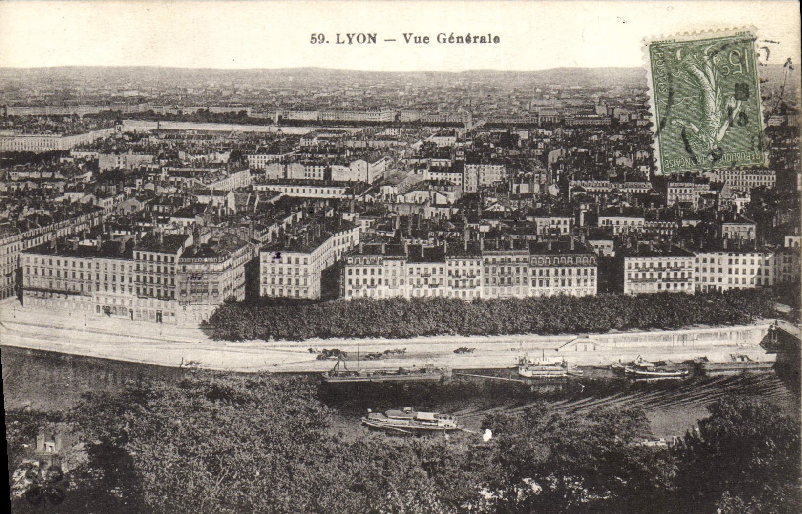 CPA Lyon Vue generale 