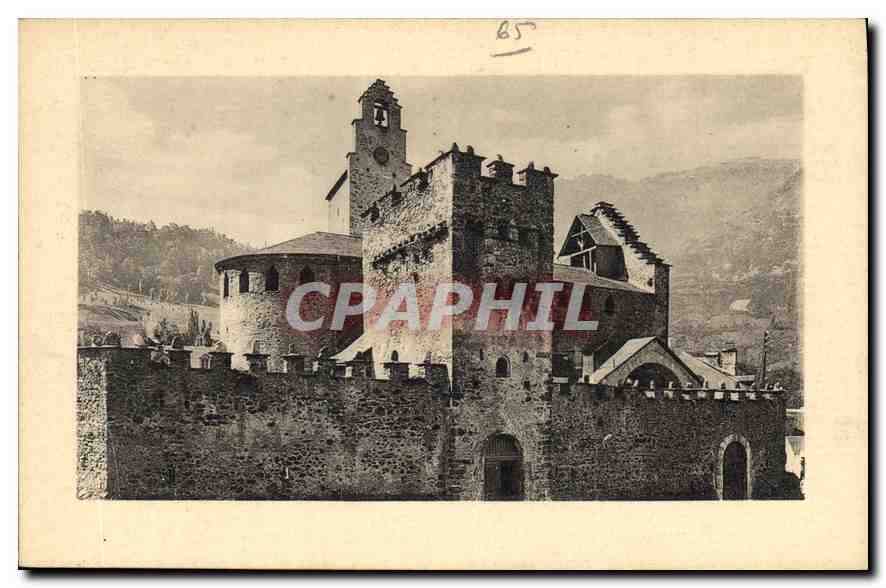 CPA Luz Saint Sauveur Eglise des Templiers 