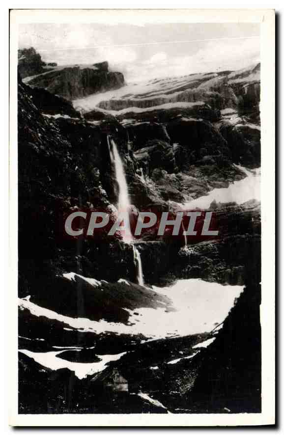 CPA Gavarnie la Grande Cascade 