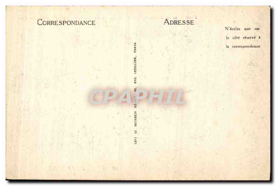 CPA Ligne de la Mure Pont de la Roizonne  — Rückseite