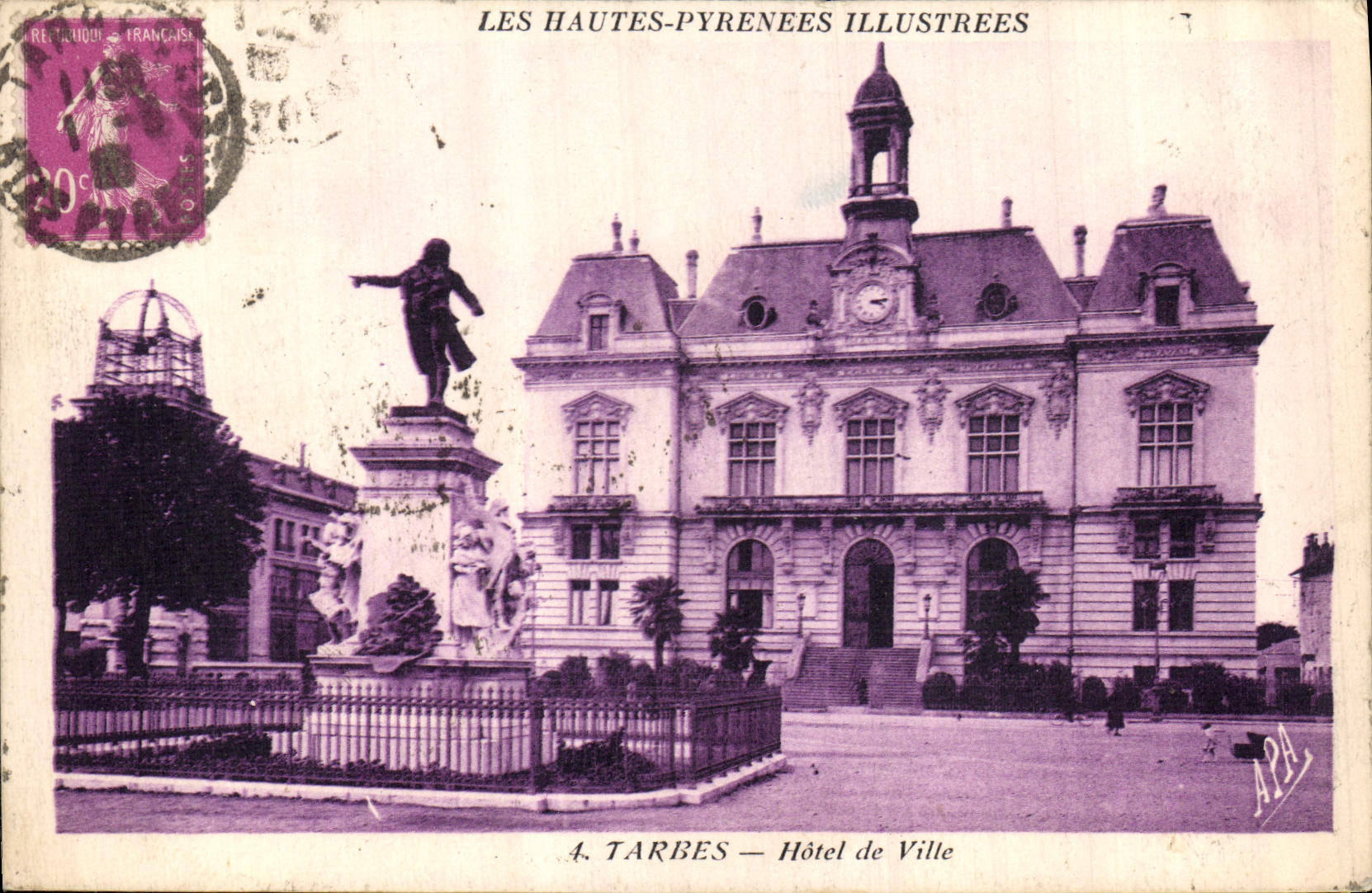 Tarbes — Town Hall — Les Hautes-Pyrénées Illustrees