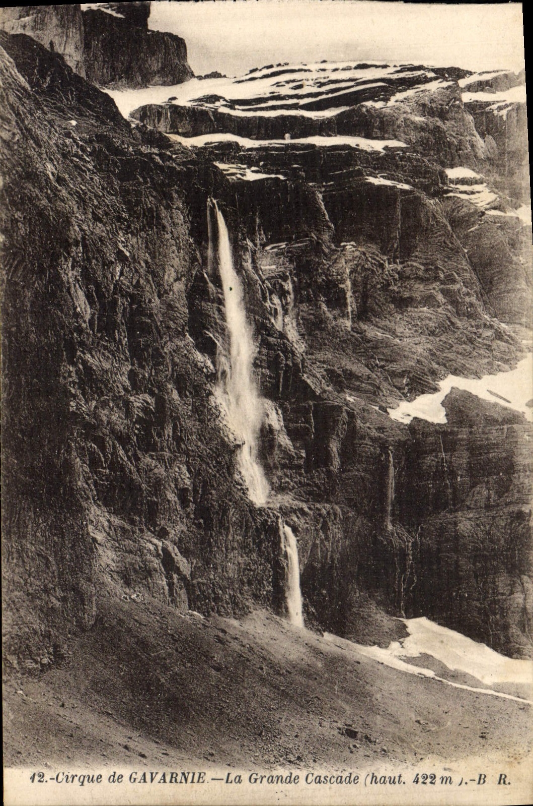 CPA Cirque de Gavarnie La Grande Cascade 