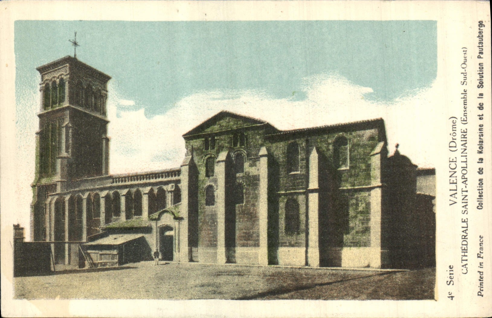 CPA Valence Drome Cathedrale Saint Apollinaire Ensemble Sud Ouest 