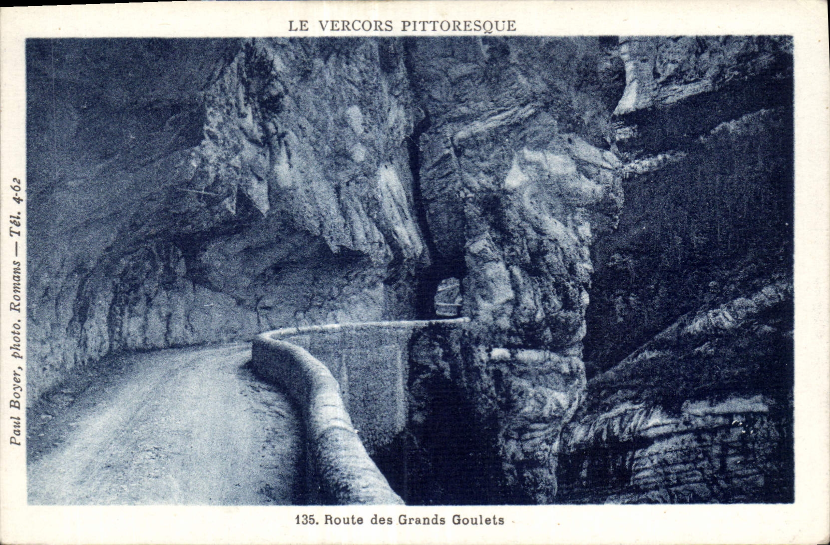 CPA Le Vercors Pittoresque Route des Grands Goulets 