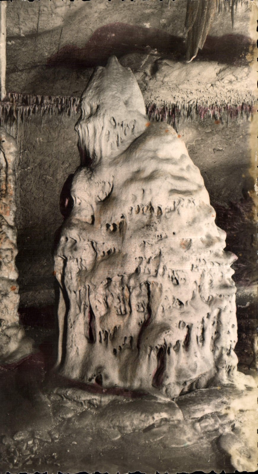 CPA Le Pays Basque Grottes d'Isturitz et d'Oxocelhaya Le Pere Noel 