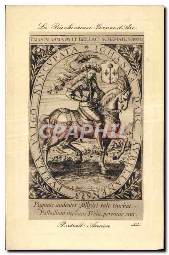 CPA La Bienheureuse Jeanne D'Arc Portrait ancien 
