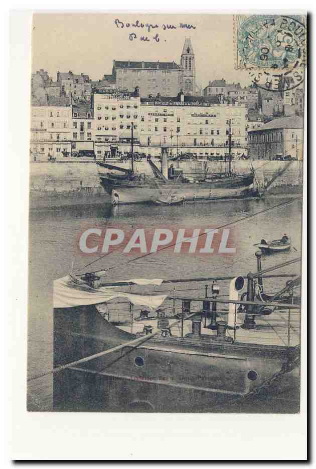 Boulogne-sur-Mer — Hafen — Verlag nicht identifiziert, Seriennummer nicht sichtbar