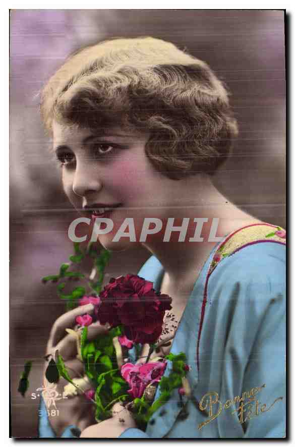 CPA Bonne Fete Femme