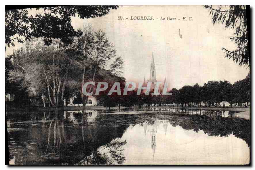 CPA Lourdes Le Gave 