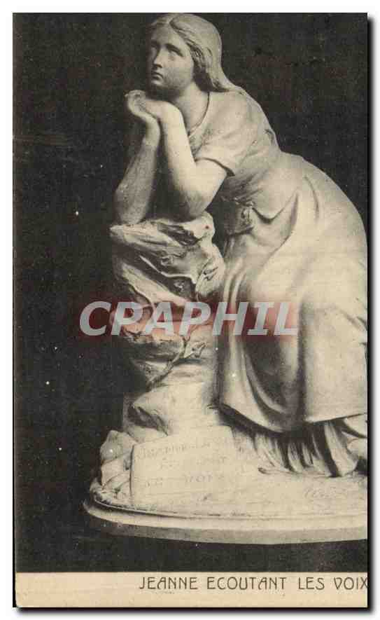 Jeanne écoutant les voix — sculpture — éditeur non visible