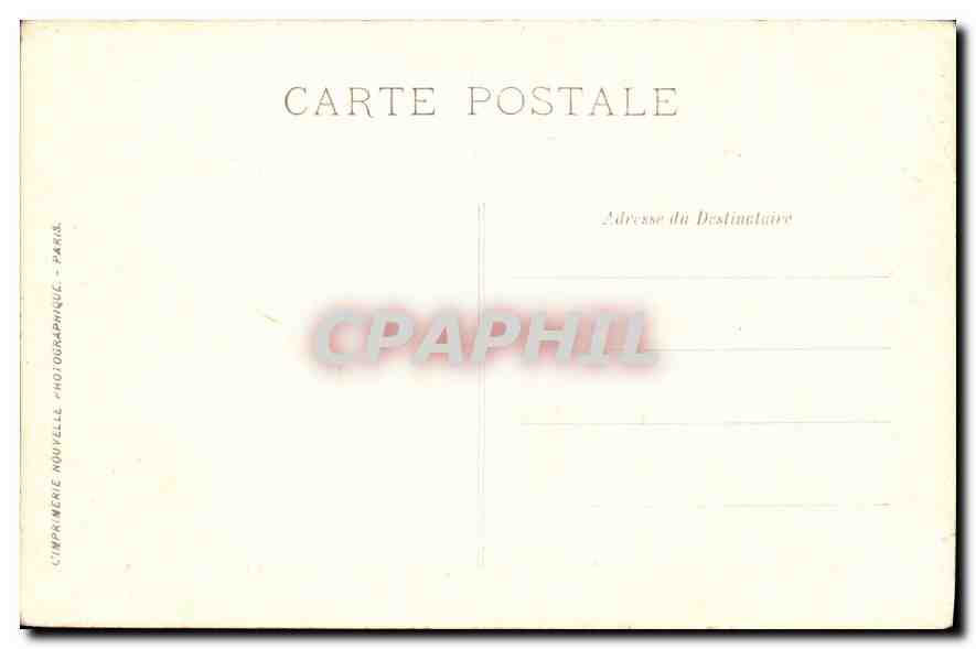 CPA Pierrefonds Vue generale Cote Sud Ouest du Chateau  — Rückseite