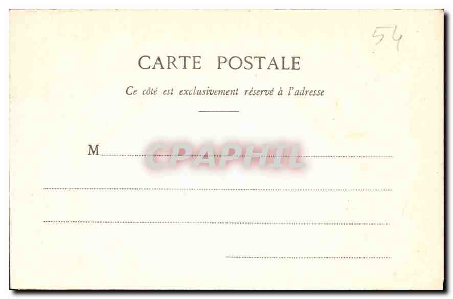 CPA Nancy Vue Generale prise depute saint Epvar  — Rückseite