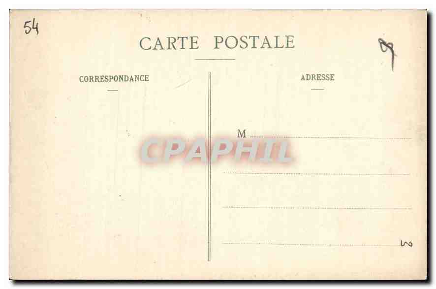 CPA Nancy Vue generale prise depuis Saint Epvre  — Rückseite